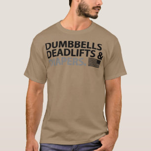 Camiseta Levantamientos mortales y pañales divertidos de l