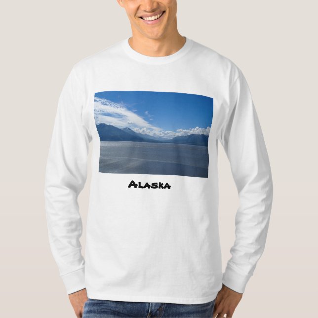 Camiseta Levantando las montañas Alaska (Anverso)