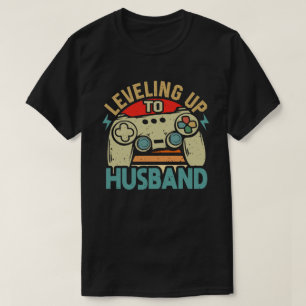 Camiseta Levantándose Al Marido Groom Para Ser Jugador De L