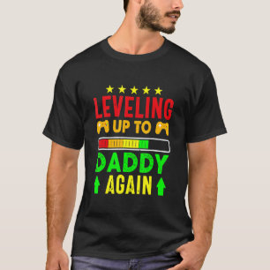 Camiseta Levantar A Papi De Nuevo Gamer Esperando Nuevo Bab
