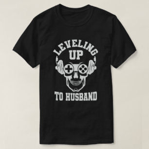Camiseta Levantar al juego de video de Husband Groom