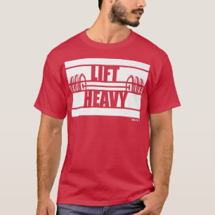 Camiseta Levantar Bestia Pesada En La Formación De Sayings 