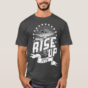 Camiseta Levantar el Día de la Independencia de 1776 