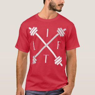 Camiseta Levantar el elevador motivacional de levantamiento