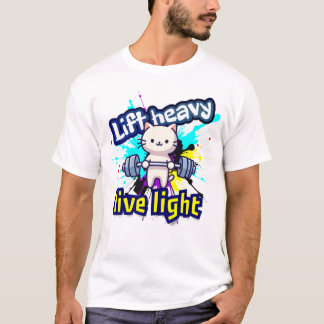 Camiseta "Levantar fuerte"