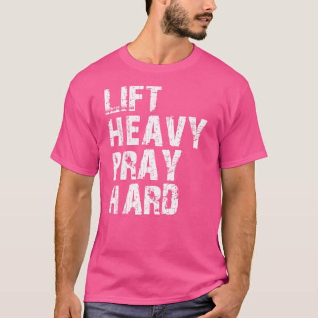 Camiseta Levantar fuerte grito, regalo cristiano gitano par (Anverso)
