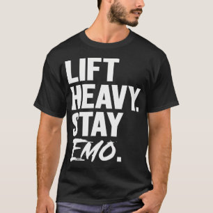 Camiseta Levantar La Estancia Pesada Emo Gimnasio Y Fitness