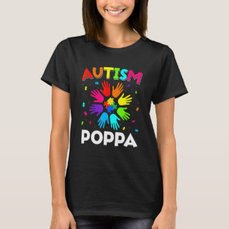 Camiseta Levantar la mano Apoyo familiar Poppa Conciencia d