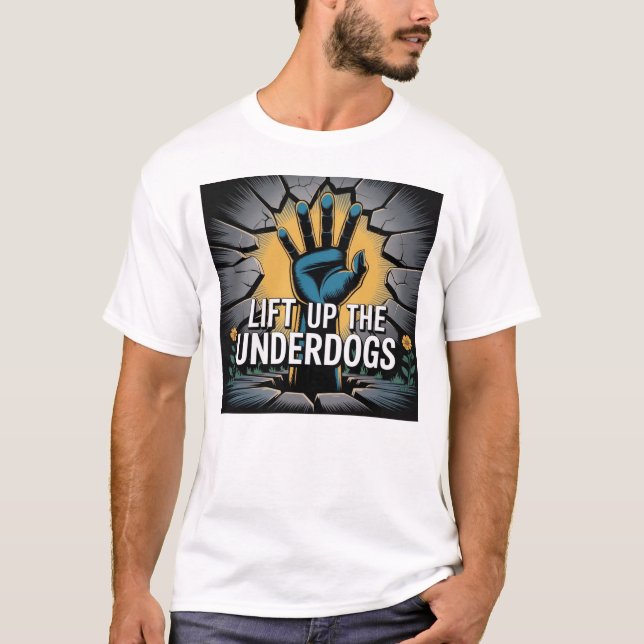 Camiseta Levantar para los indefensos (Anverso)