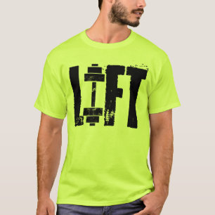 CAMISETA LEVANTAR PESAS EN EL GIMNASIO