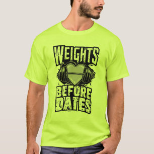 CAMISETA LEVANTAR PESAS EN EL GIMNASIO
