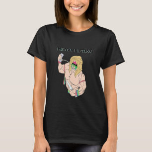 Camiseta Levantar Pesas Lucha Pesas Culturismo