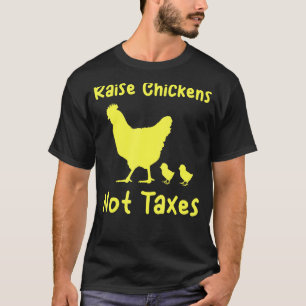 Camiseta Levantar Pollos No Impuestos Finca Libertaria