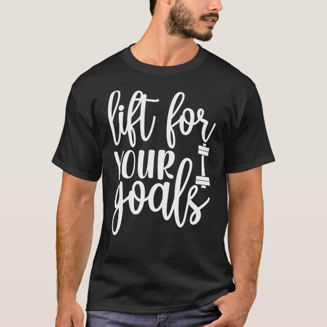 Camiseta Levantar sus objetivos (Anverso)