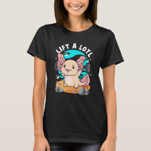 Camiseta Levantar un gimnasio de Lotl Bodybuilder Axolotl H