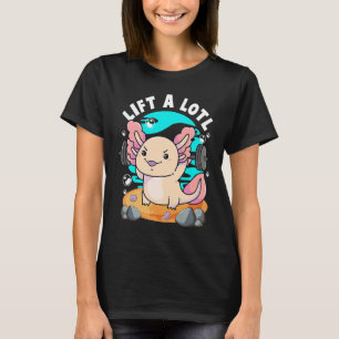 Camiseta Levantar un gimnasio de Lotl Bodybuilder Axolotl H