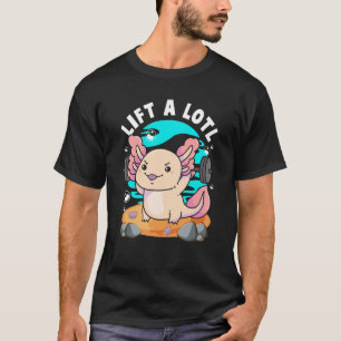 Camiseta Levantar un gimnasio de Lotl Bodybuilder Axolotl H