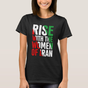 Camiseta Levantarse con las mujeres de Irán