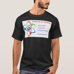 Camiseta Levantarse para la ciencia
