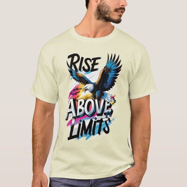 Camiseta Levantarse por encima de los límites de la camiset (Anverso)
