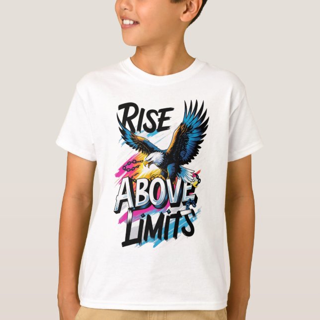Camiseta Levantarse por encima de los límites de la camiset (Anverso)