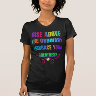 Camiseta Levantarse por encima del abrasivo común