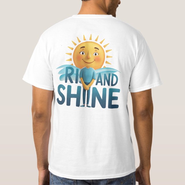 Camiseta Levantarse y brillar (Reverso)
