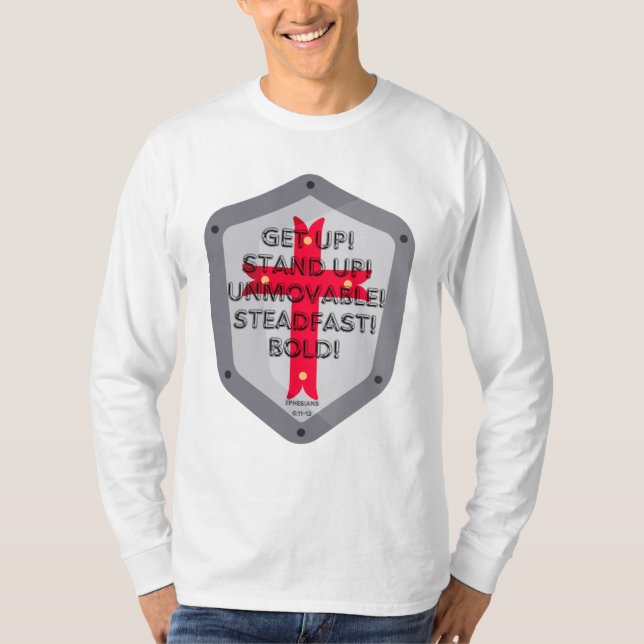 Camiseta ¡levántate! (Anverso)