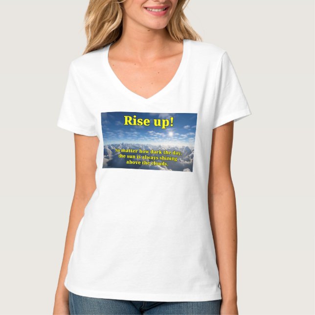 Camiseta Levántate (Anverso)