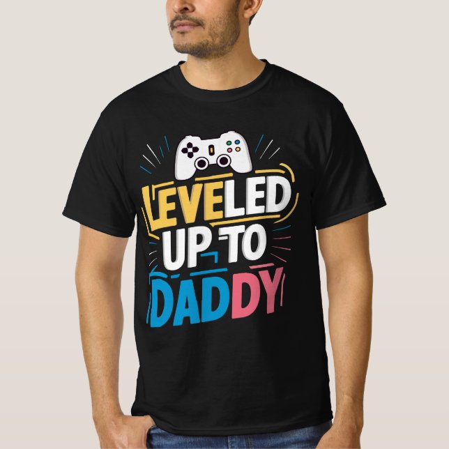 Camiseta Levántate a papá (Anverso)