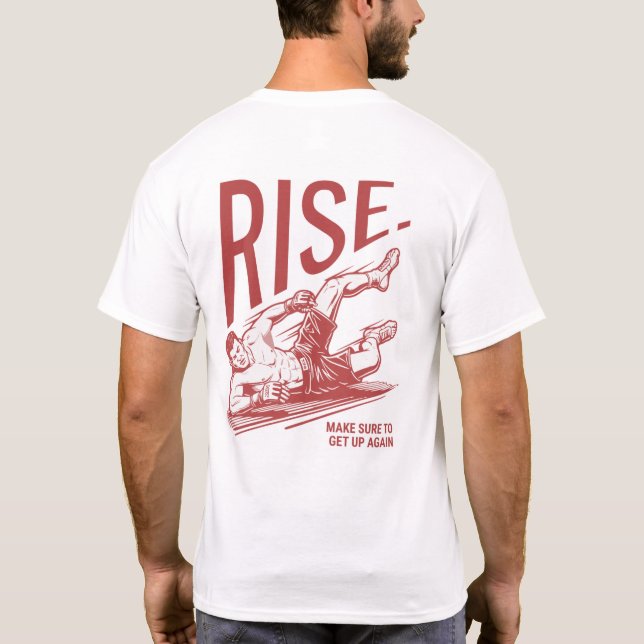 Camiseta Levántate. Boxer Tee (Reverso)