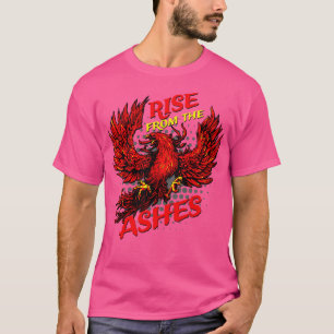 Camiseta Levántate Como El Fénix Del Arte Del Tatuaje De La