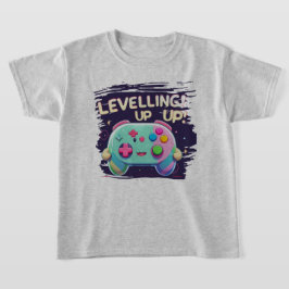 Camiseta ¡Levántate! Controlador de juegos cúbico Kawaii Te