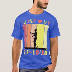 Camiseta Levántate, me encanta el remo de mi SupBoard