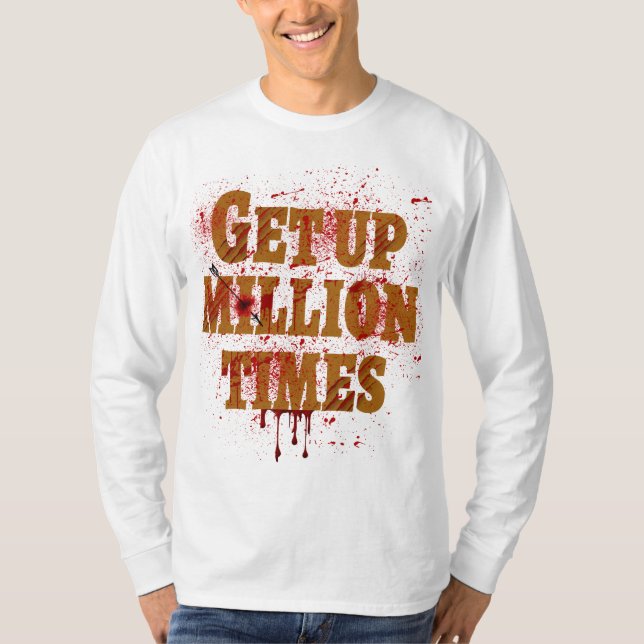 Camiseta Levántate Millón de Veces| Los mejores regalos ins (Anverso)