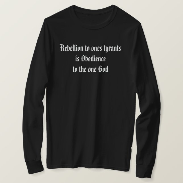 Camiseta Levántate por tu salvador (Anverso del diseño)