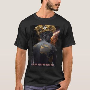 Camiseta Levántate Rey Construimos esto
