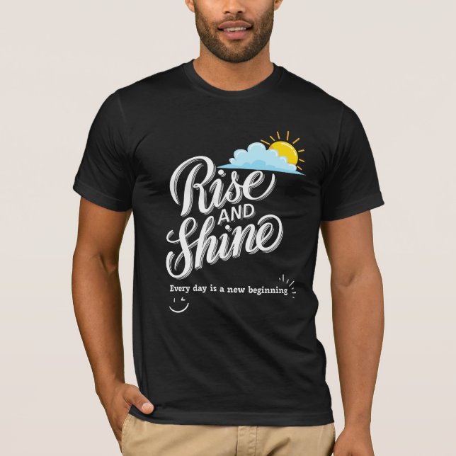 Camiseta Levántate y Brilla (Anverso)
