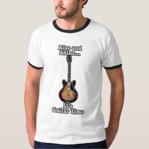 Camiseta Levántate y brilla. Es la hora de la guitarra. mar