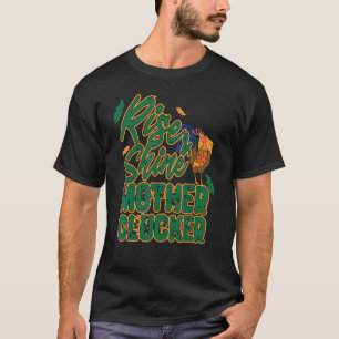 Camiseta Levántate y Brilla Madre Gallina Funny Chicken Lov