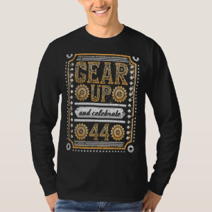 Camiseta Levántate Y Celebra 44 Años Steampunk