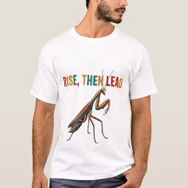 Camiseta Levántate y luego lidera