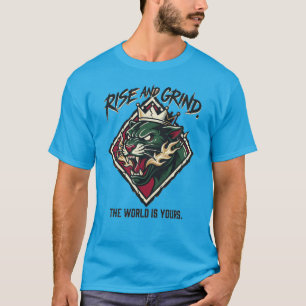 Camiseta Levántate y Muele Rey Pantera  Nunca Duermas Domin