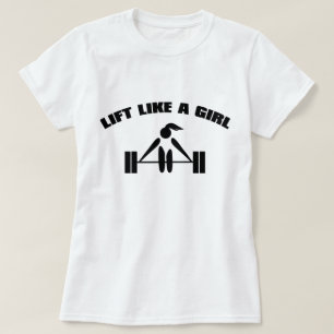 Camiseta Levante como un chica - negro