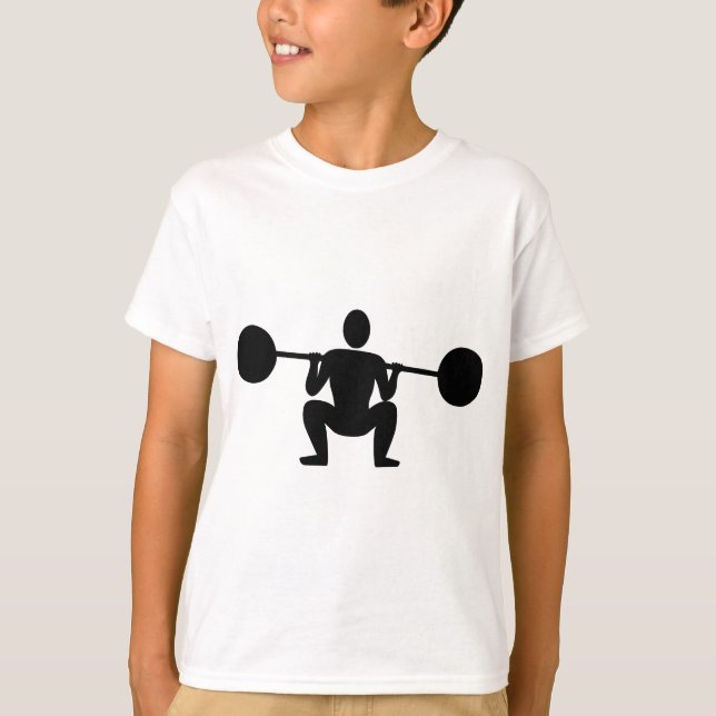 Camiseta Levante de peso 01 - Negro (Anverso)