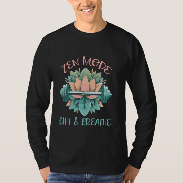 Camiseta Levante Y Respire En Modo Zen (Anverso)