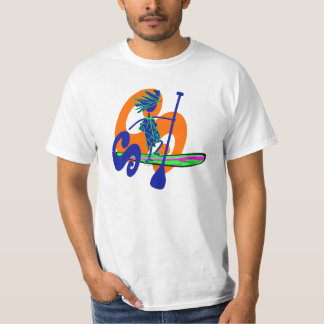 Camiseta Levántese el diseño de la resaca de la paleta