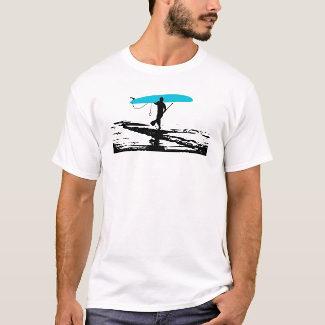 Camiseta Levántese la sesión de Paddleboarding encima (Anverso)