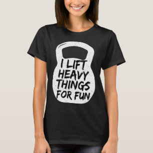Camiseta Levanto Cosas Pesadas Para Cita Divertida De Traba
