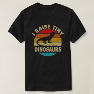 Camiseta Levanto dragón retro de venado de dinosaurio
